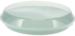 EH Servírovacia plastová misa s vekom 35,5 x 8,5 cm, zelená