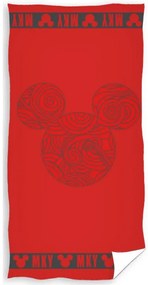 TipTrade Bavlnená froté osuška 70x140 cm - Minnie red