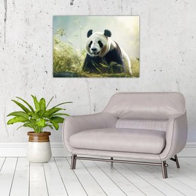 Obraz - Panda (70x50 cm)