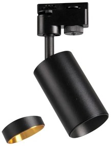 Bodové svietidlo do lištového systému MARIBEL 1xGU10/10W/230V čierna