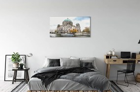 Sklenený obraz Nemecko Berlin Cathedral River 120x60 cm