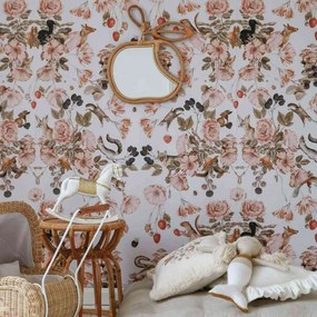 Tapeta zábavný zvierací život 280×100 cm