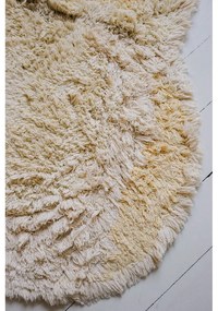 Žltý prateľný ručne tkaný bavlnený detský koberec 95x120 cm Ducky – Lorena Canals