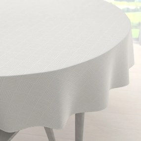 Biante Teflónový okrúhly obrus Milano TF-049 - smotanový Ø 100 cm