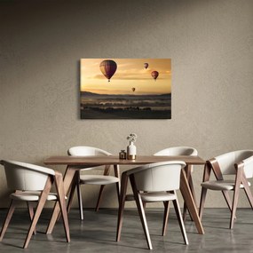 Obraz - lietajúce balóny (90x60 cm)