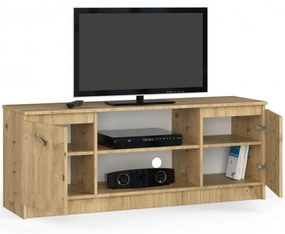 Stolík pod TV RTV 140 2D 1P dub artisan