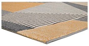 Oranžovo-sivý koberec Universal Gladys Sarro, 60 x 120 cm