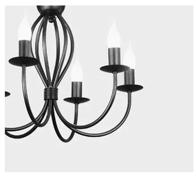 Luster na reťazi ARTHUR 5xE14/40W/230V