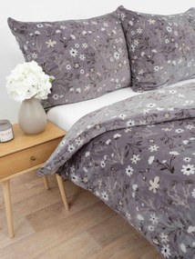 Predĺžené obliečky mikroplyš Exclusive – Vanessa šedá