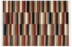 Vlnený kelímový koberec 160 x 230 cm viacfarebný MUSALER Beliani