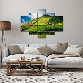 Obraz horskej krajiny (150x105 cm)