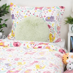 4Home Obliečky mikroflanel Playful Paws, 140 x 200 cm, 70 x 90 cm