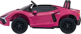 Elektrické autíčko Lamborghini Revuelto XL STRONG ružové