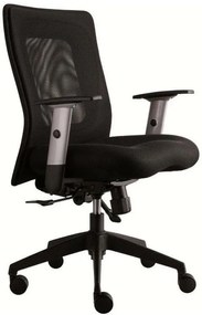 ALBA Kancelárska stolička LEXA čierna