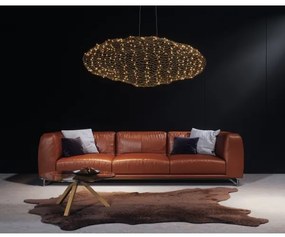 ByRydens 4201260-6501 - LED Luster na lanku HAYDEN LED/20W/230V zlatá