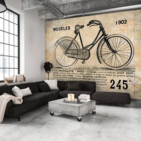 Artgeist Fototapeta - Old School Bicycle Veľkosť: 300x210, Verzia: Standard