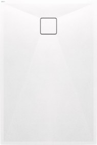 Deante Correo obdĺžniková sprchová vanička 90x70 cm biela KQR_A71B