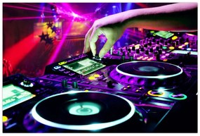 Obraz - DJ (90x60 cm)