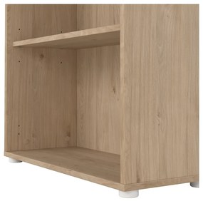 Knižnica v dekore duba v prírodnej farbe 80x124 cm Sign – Tvilum