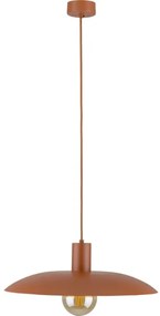 Luster na lanku ASTRA 1xE27/15W/230V pr. 41 cm tehlová