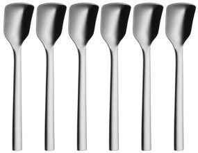 Sada 6 antikoro lyžičiek na zmrzlinu Cromargan® WMF, dĺžka 14 cm