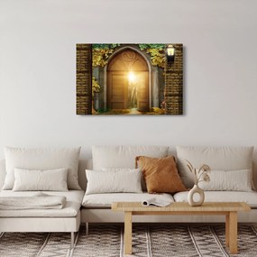Obraz - Brána v lese (90x60 cm)