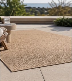 Hnedý vnútorný a vonkajší koberec 80x150 cm Timber 1404 – Ayyildiz Carpets