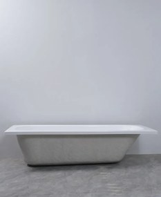 Erga Pureline-O, vaňa 1800x800x400 mm bez nožičiek, biela lesklá, ERG-V07-PURELINE-O-180x080-WH