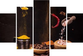 Obraz - Korenie v pohybe (150x105 cm)