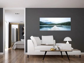 Obraz - Pri pohľade z móla (120x50 cm)