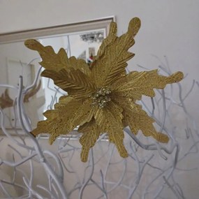 DECOLED Umelý kvet zlatý, 29 cm