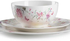 Porcelánový dezertný tanier Delicate Flowers, (fi) 19 cm, kvety