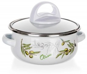 Banquet 6-dielna sada smaltovaného riadu Olives