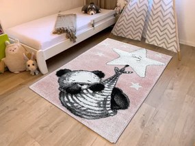 Koberce Breno Kusový koberec Kiddo A1083 pink, ružová,80 x 150 cm