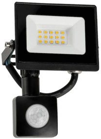 BERGE LED reflektor IP65 - 20W - 1800lm s pohybovým a súmrakovým senzorom - studená biela