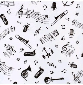 Dojčenská bavlnená čiapočka New Baby Music, vel. 68 (4-6m)
