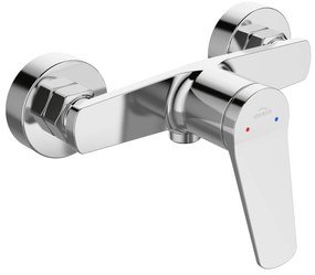 Invena Alonia, nástenná sprchová batéria, chrómová, INV-BN-70-001-V
