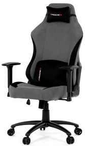 Autronic BONTEC Herné kreslo, hojdací mechanizmus, šedá látka, KA-F12 GREY2 Farba: Šedá