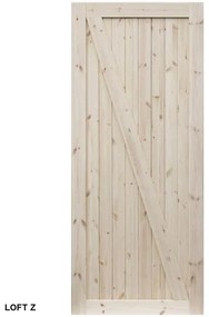 Dvere posuvné na mieru Loft Z