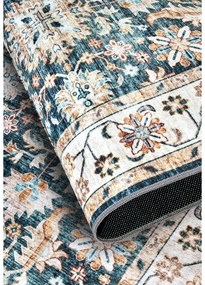 Modrý koberec 160x230 cm Saveh Blue Cream – Elle Decoration