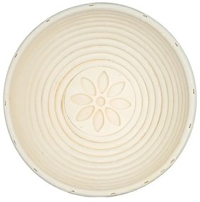 Banquet Ošatka okrúhla na kysnutie chleba Natural pr. 21 x v. 7,5 cm, kvietok