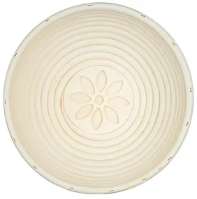 Banquet Ošatka okrúhla na kysnutie chleba Natural pr. 21 x v. 7,5 cm, kvietok