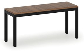 Šatníková lavica, sedák - lamino, dĺžka 900 mm, orech