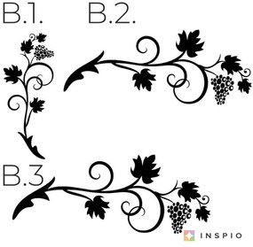 Nálepky na stenu do kuchyne - Hrozno