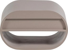 Sivobéžová poschodová polica 39 cm Momo – WOOOD