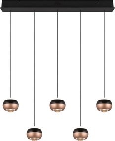 XXXLutz ZÁVESNÉ LED SVIETIDLO, 100/10,5/200 cm Trio Leuchten - Interiérové svietidlá - 004102195701