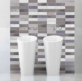 Mozaika Geo Gris 30x30