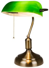 Stolná lampa BANKER 1xE27/60W/230V