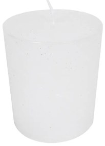 Biela nevonná sviečka valec - Ø 7*10cm