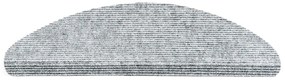 Vopi Nášľap na schody Quick step sivá, 24 x 65 cm, súprava 5 ks